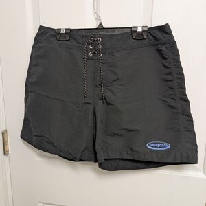 Patagonia Women's Board Shorts Athletic Swim Black Size 13